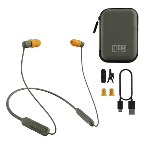 Elgin Discord Gen 3 Bluetooth Earbuds - 31dB NRR, USB-C, 14h Play