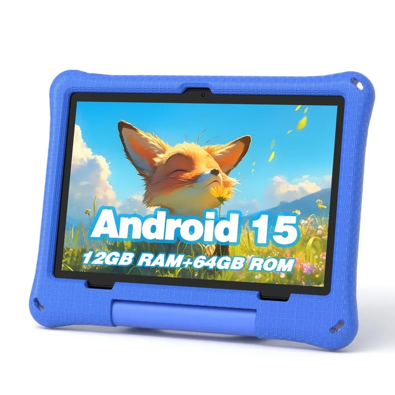 Callsky-Kids 10.1" Android Tablet - 12GB RAM, 64GB, WiFi 6