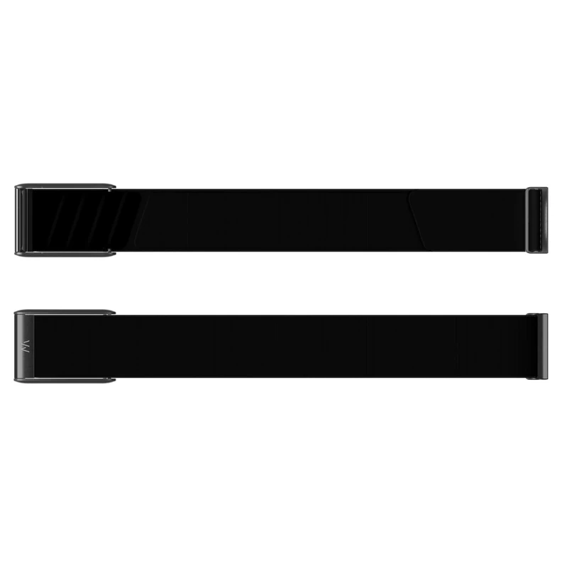 WHOOP 5.0 CoreKnit Wristband - Jet Black, All-Day Comfort