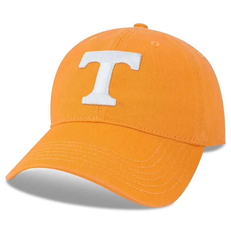 Legacy NCAA Officially Licensed Baseball Hat, Tennessee Volunteers, Lightweight Cap for Men & Women, Relaxed Twill Adjustable (EZA), Light Orange, One Size Fits Most, Adjustable Fabric Closure