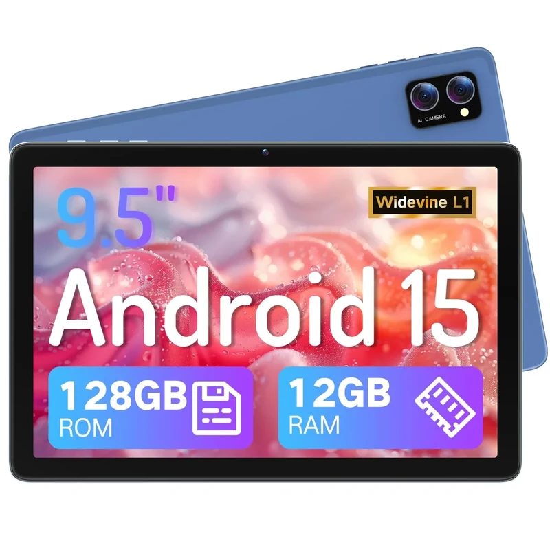 Winsing 10" Android 15 Tablet - Octa, 12GB RAM, 128GB, 10h Battery