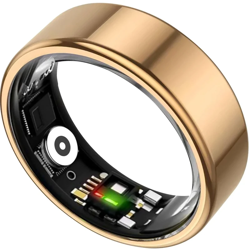 TIAZUUX Smart Ring 12 - Activity, Sleep, HRV, Stress Tracker