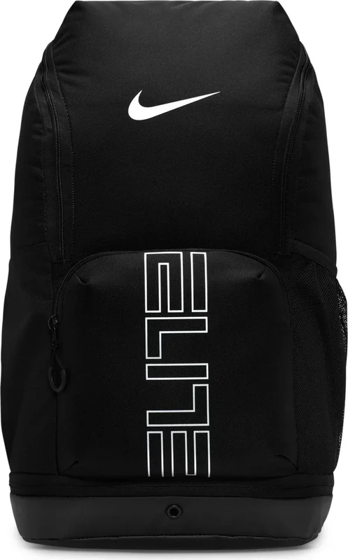 Nike, Unisex, Varsity Elite Backpack (32L), Black/Black/Metallic Silver, One Size - Image 1