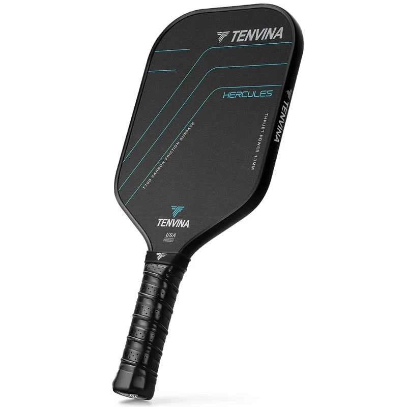 NHYHN TENVINA Pickleball Paddles, Multi-Layer T700SC Friction Carbon Fiber Pickleball Racket, 13MM Thicknesses, Strong Power and Spin Surface of USAPA Approved Pickleball Paddle