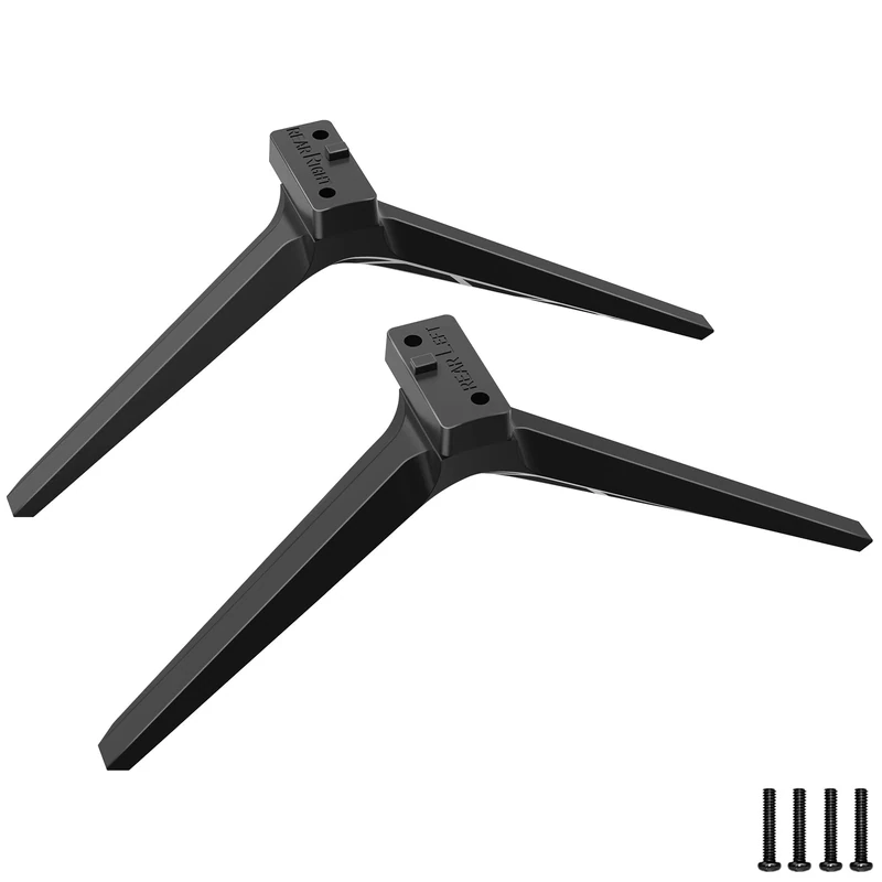 Replacement TV Stand Legs Only for Vizio V505-J09, Exclusive for Vizio TV Model We Listed w/Non-Slip Pads, Screws & Instructions, Easy Installation