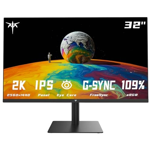KTC 32" Monitor H32T13 - WQHD 2560x1440 IPS, 100Hz, Low Blue Light