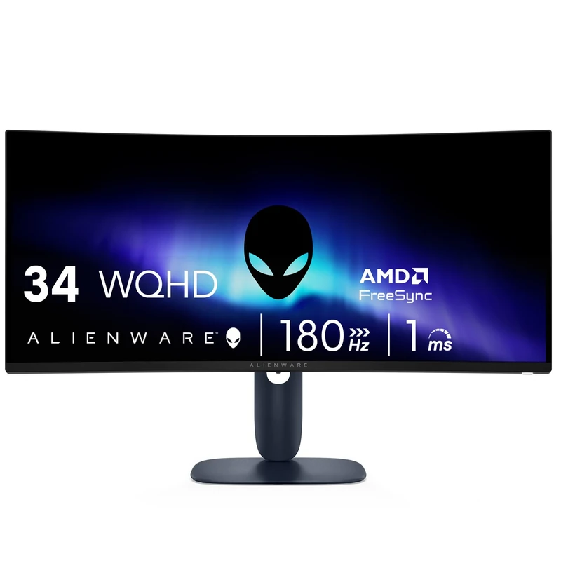 Alienware AW3425DWM 34" Curved Gaming Monitor - WQHD 180Hz 1ms