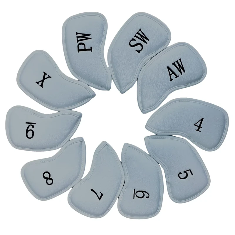 Callaway Magnetic Golf Iron Headcovers to Protect Your Golf Clubs- Grey