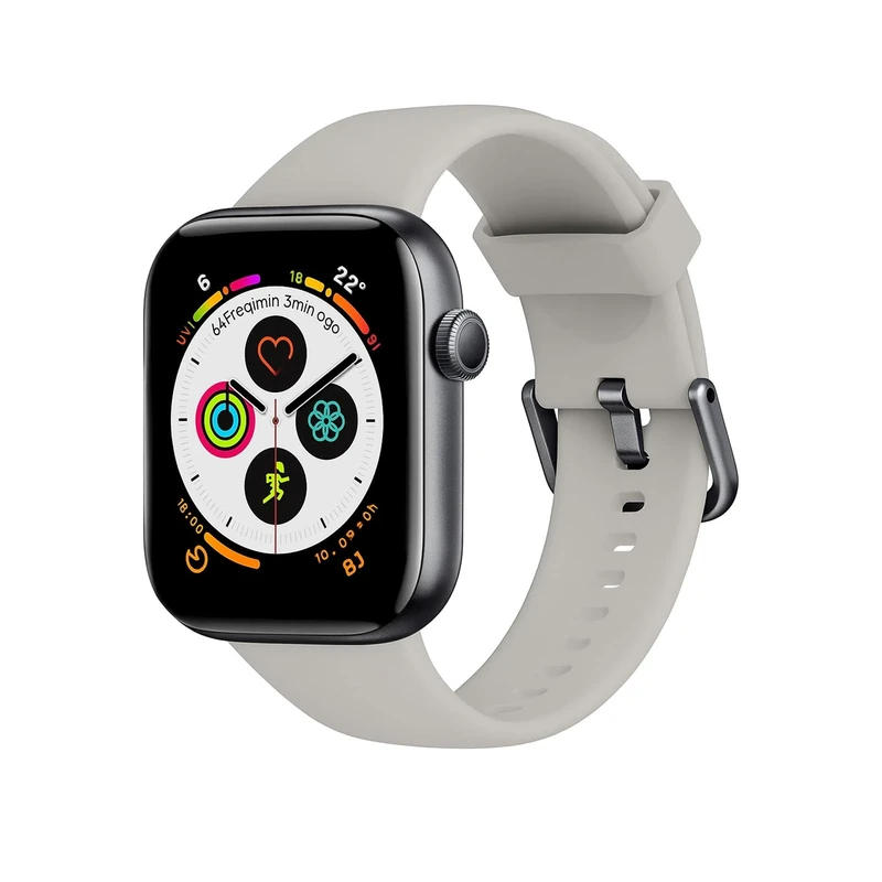 AcclaFit 1.85\" Smartwatch - Call, 140+ Sports, IP68, Heart & BP