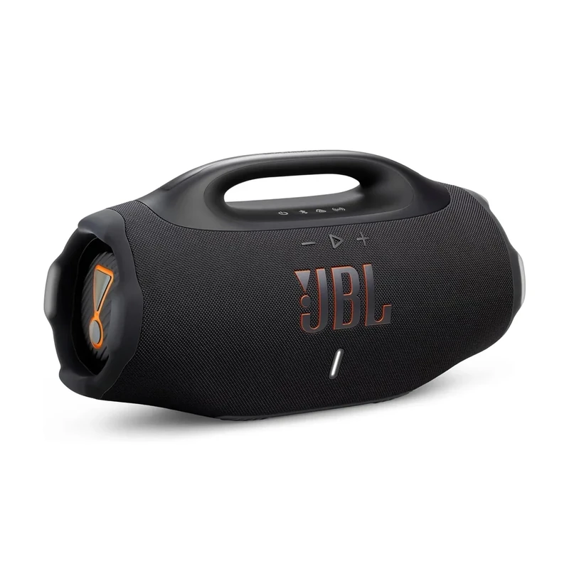 JBL Boombox 4 - Most Powerful Portable Waterproof Speaker with Massive Pro Sound, Up to 34 Hours of Playtime, & Multi-Speaker Connection by Auracast™ (Black)