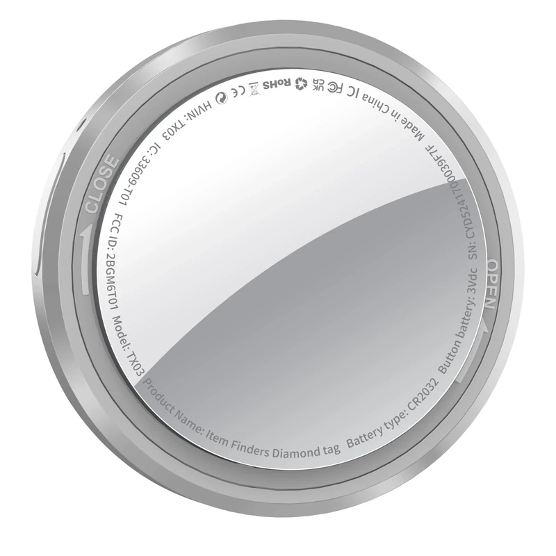 QCOQ Air Tracker Tag 1 Pack - Key Finder for Apple Find My