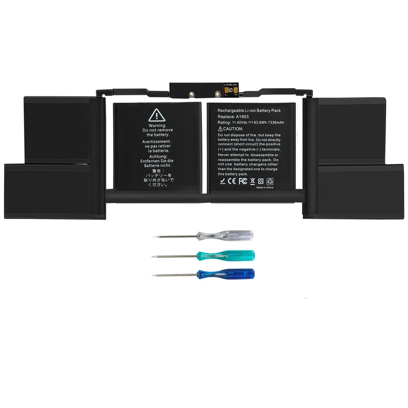 TREE.NB A1953 Laptop Battery for MacBook Pro A1990 (Mid 2018 2019) MacBook Pro 15" EMC 3215 EMC 3359 BTO/CTO MV902LL/A MV912LL/A MV922LL/A MV932LL/A MV942LL/A MV952LL/A MV962LL/A MV972LL/A
