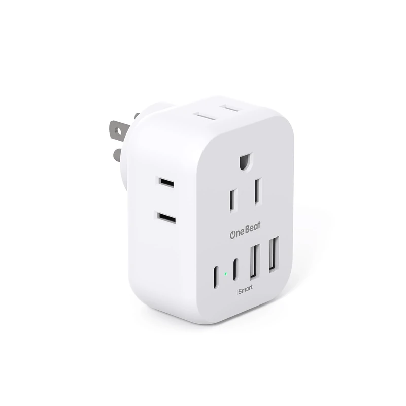 One Beat Cruise Approved 8-in-1 Strip - 4 Outlets + 4 USB (2 USB-C)