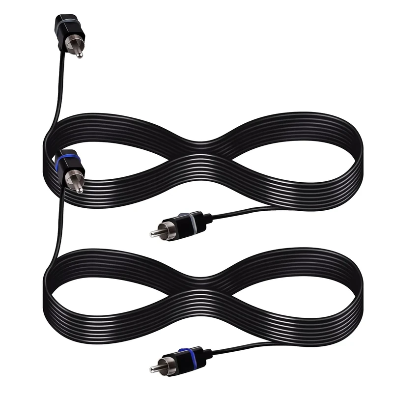 XTPTFABS 2Pcs Satellite Speaker Cable (Grey & Blue) Compatible with Vizio V51 M51 SB3651 SB36514 SB4051 SB4251, Length: 24.4 Feet (Blue + Gray)