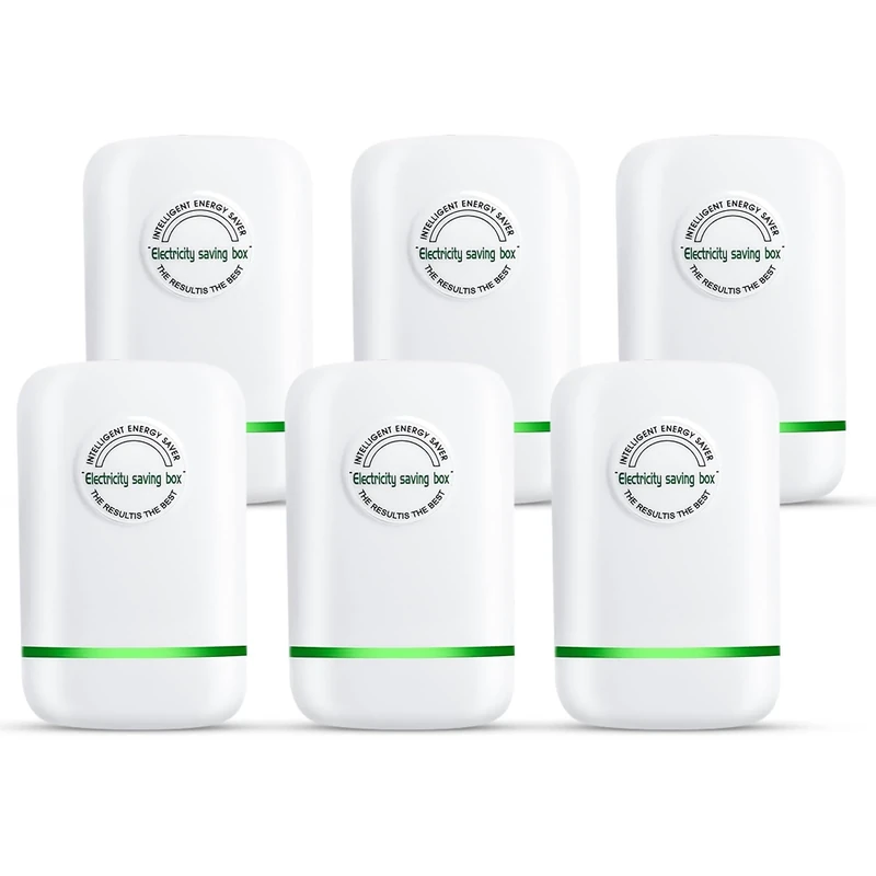 SILADKN Power Saver Pro X 2025 Box - 90V-250V 30KW Plug-in 6 Pack