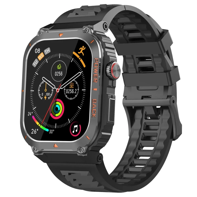 Nihemin GPS Smart Watch for Men - Pressure Altitude Compass 100+ Modes