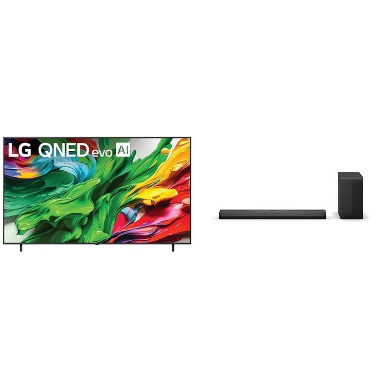 LG 86" QNED85A 4K Smart TV with AI Picture & Sound - Dolby Atmos Bar - Image 1