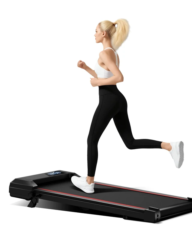16% Treadmills for Home, 3-in-1 Foldable Treadmill with Incline, Portable Treadmill with Handle, 3.0HP Quiet Walking Pad Treadmill, 12 Automatic Modes, Three Screen