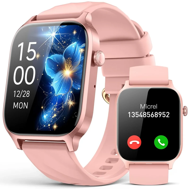 paybay 1.83" HD Smartwatch - Call, Fitness Tracker, IP68 Waterproof