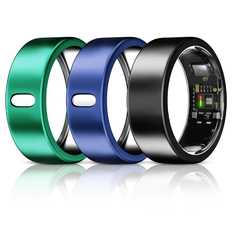 ZOOROO 3 Pack Cover Compatible with Ultrahuman Ring Air, Surport Charging with Cover on, Anti-Scratch TPU Ultra Human Ring Protector for Women Men