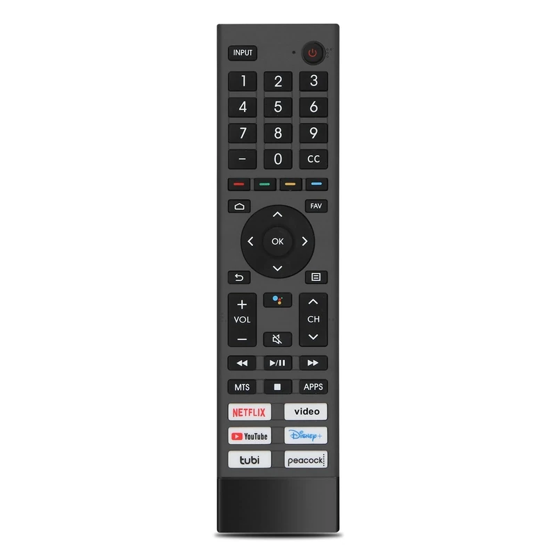 for Hisense Tv Remote Replacement,Universal Remote Control for Hisense Android Smart TVNo Voice,No Pairing Needed-Not for Hisense Fire & Roku TV