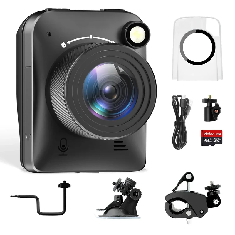 Dsoon Time Lapse Camera, 4K FHD Timelapse Camera Outdoor, Waterproof Level IP66, for Record Outdoor Construction, Weather, Plant, 6 Month Battery Life, 64 GB TF Card Included