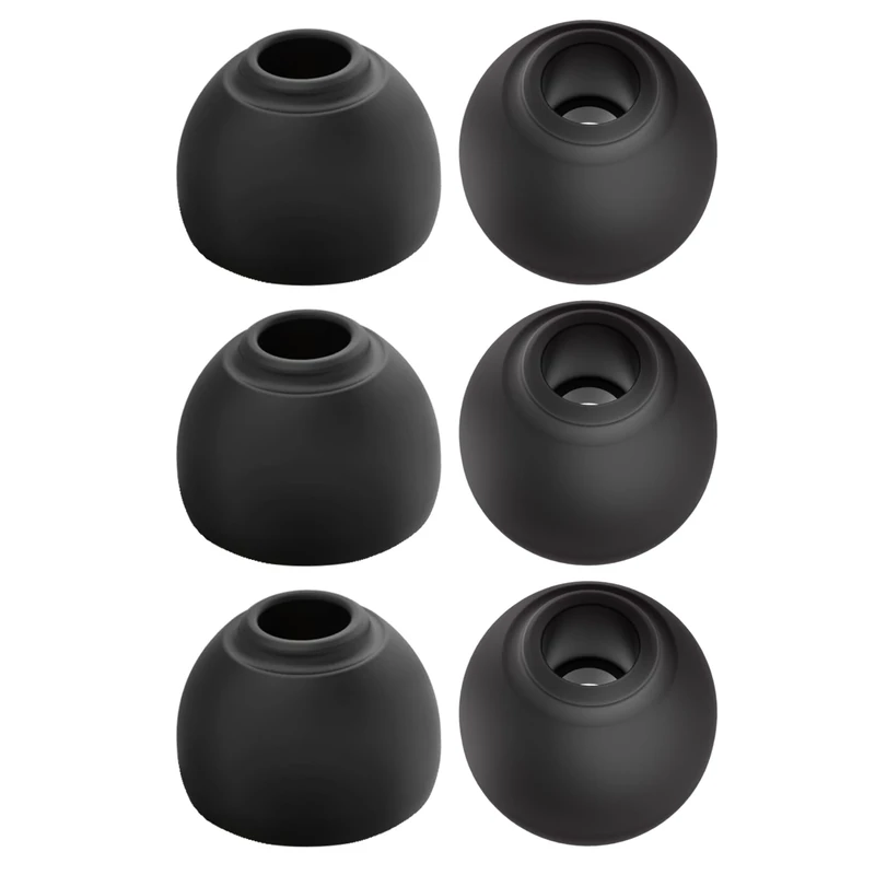 3 Pairs CCZ ZT01 Silicone Eartips,KINBOOFI Soft Silicone IEM Eartips Earbuds,Ddurability Replacement Earbud Tips for KZ ZST ZS10 PRO ZS10 PRO X AS10 ZSN PRO X ZSN PRO ZS10 PRO2 TANGZU WAN'ER(4559)