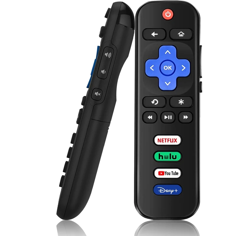 Universal Replacement Remote Control for Roku TV, Compatible for TCL/Onn/Hisense/Philips/Sharp/Westinghouse/Insignia etc R0KU TVs (Not for RokuStick and Box)