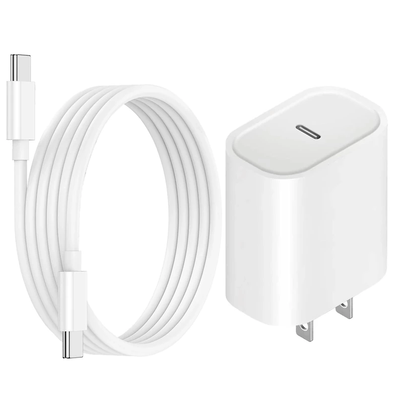 Defydayer 20W USB-C Charger - AirPods 4, Pro 2/3, iPhone 15-17
