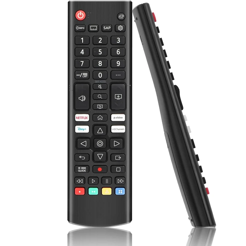 Universal Remote Control for LG Smart TVs, Replacement Remote Compatible for LG All LED OLED LCD Webos 4K 8K UHD QNED HDR TV (AKB76040302 /AKB76037601)