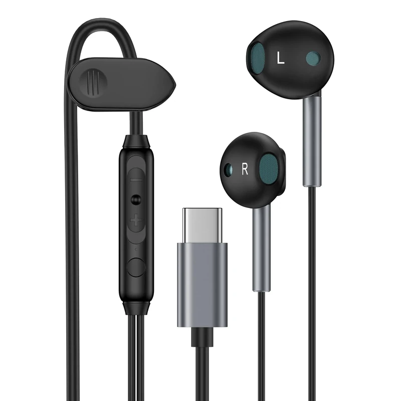 VIFIGEN USB-C Wired Earbuds for Samsung Galaxy, iPhone, iPad & Pixel