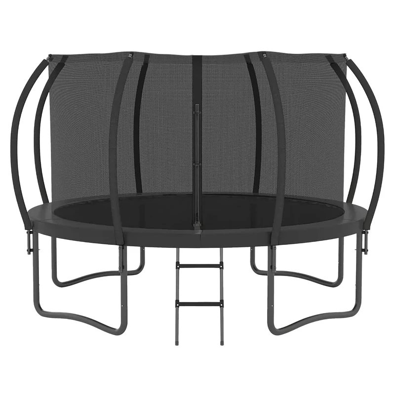 ALTLER Trampoline 14FT Enclosure Net Outdoor Jump for Kids and Adults Round ASTM Approved Heavy-Duty Bounce Mat with Enhanced Weight Capacity