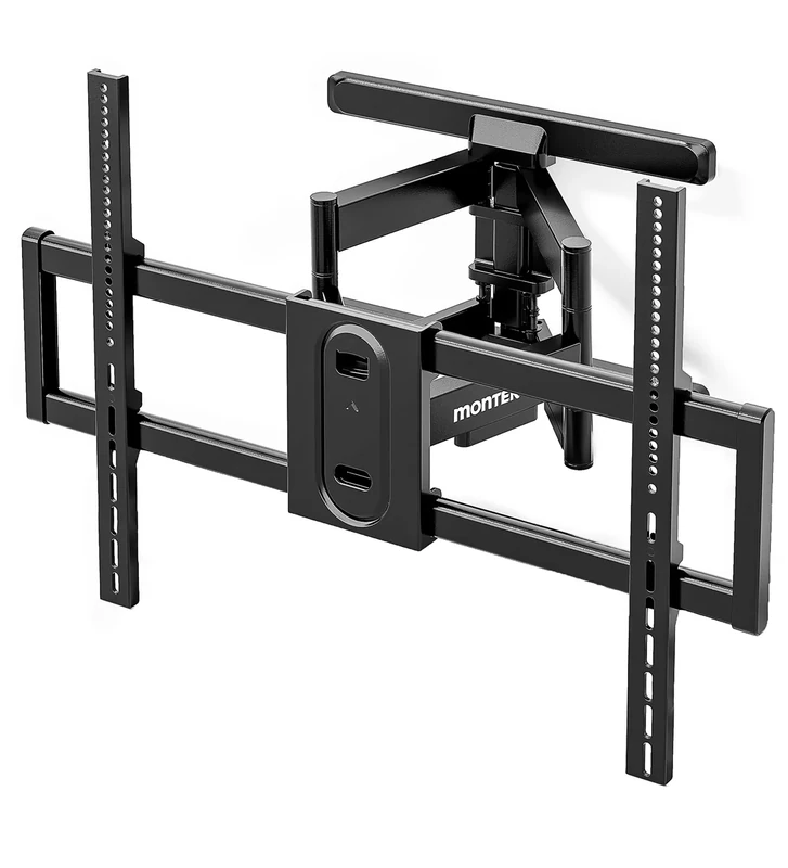monTEK Motion TV Wall Mount 43-100", 150lb VESA 800x600 - Pre-Assembled