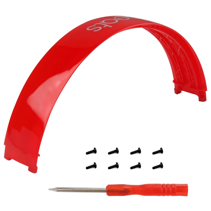 Replacement Parts for Beats Studio 2 - Headband Replacement for Studio 2 (B0500/B0501) Wired & Wireless Headphones, Repair Kit, Over-Ear Headphone Accessories, Bright Red