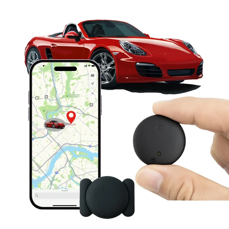 YIALT Magnetic GPS Car Locator - 360-Day Battery, Find My, Waterproof