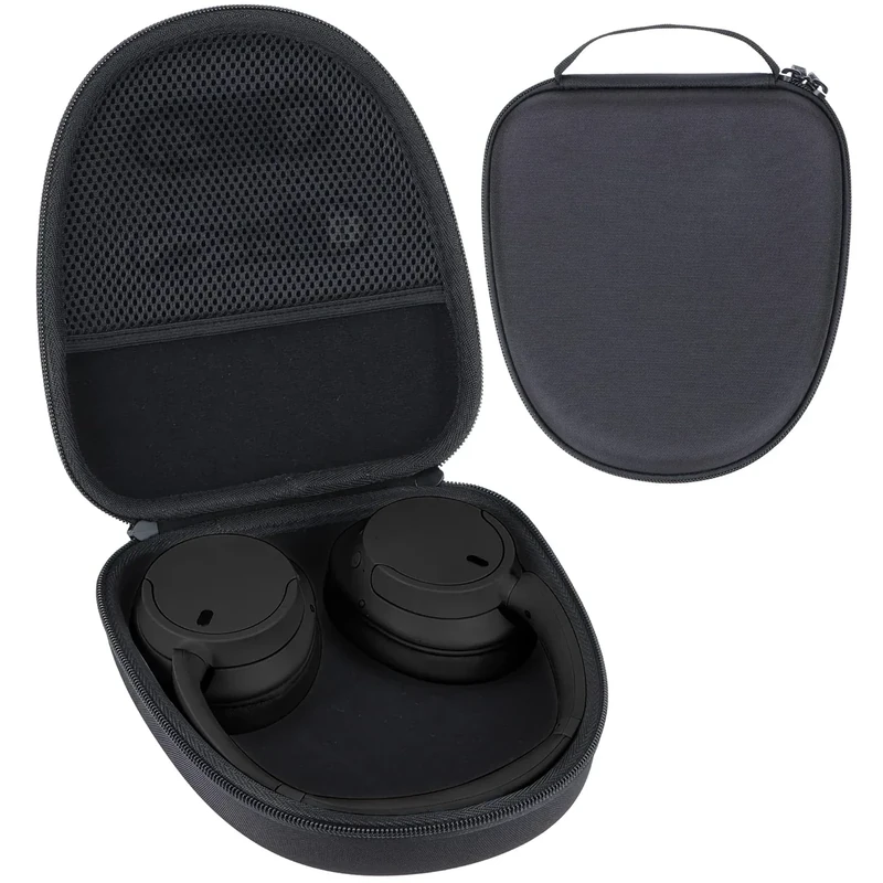 RIYADAone Hard Case Replacement for Sony WH-CH720N WH-CH520 WH-CH510 WH-CH710N XB900N XB700N WH-CH700N WH-910N Noise Canceling Headphones (Black Case)