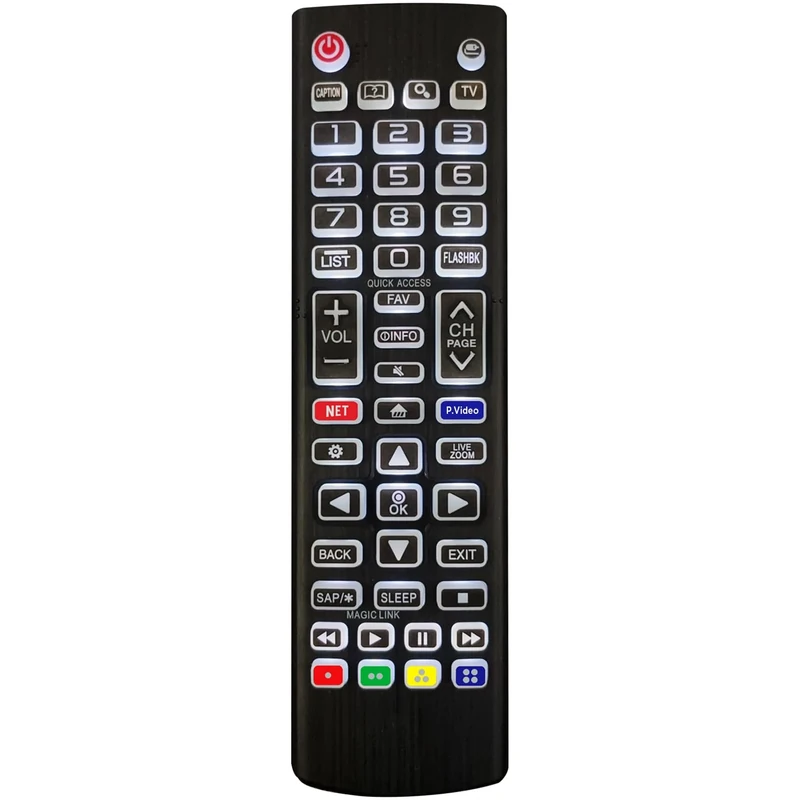 Piudekei Backlit Remote for LG Smart TVs - All Buttons Light Up