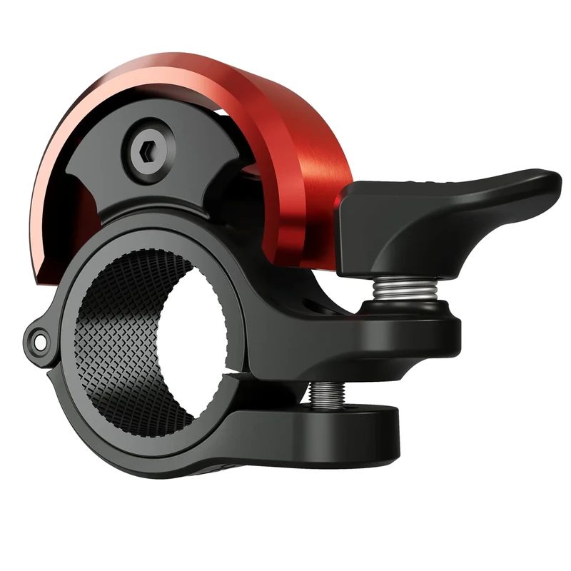 Greallthy Bike Bell, Aluminum Alloy Bicycle Bell with Clear Loud Sound, Bike Bells for Adults and Kids, Sturdy and Compact Bell Fits 0.75-1in(19-25.4mm) Handlebar for Mountain, Road Bikes.