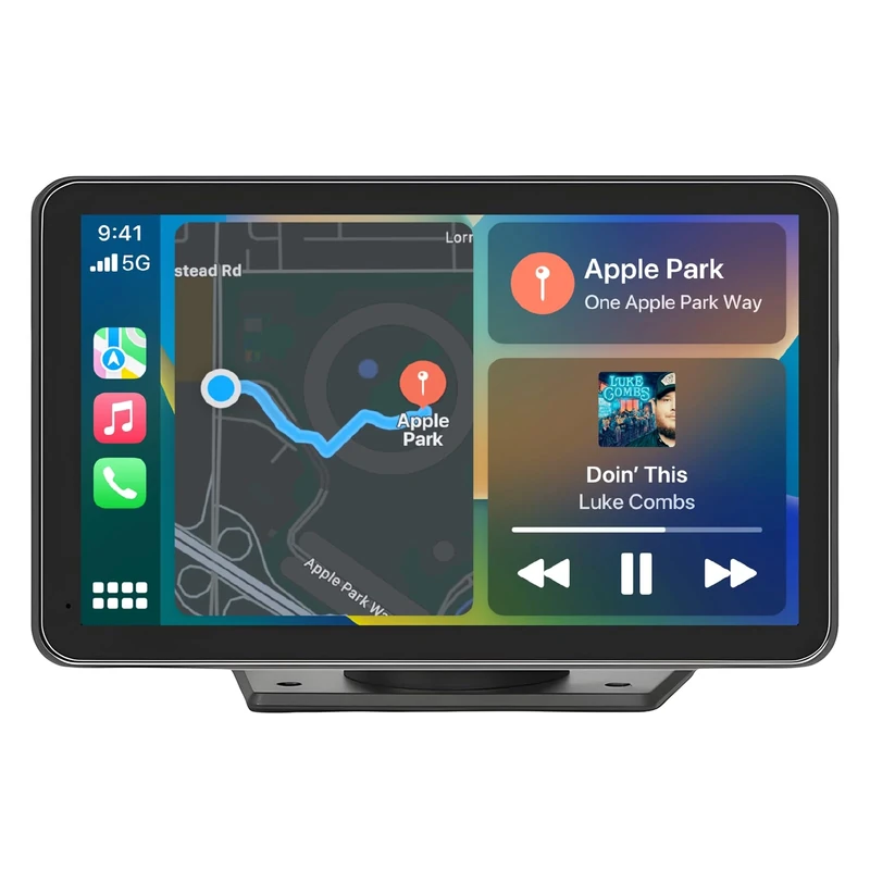 VUKARUAL 7" Carplay & Android Screen - GPS Bluetooth Mirror Link