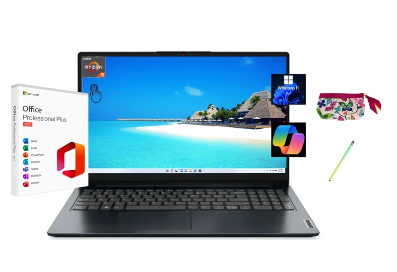 Lenovo Ideapad 1 15.6" Touch - Ryzen 5, 8GB RAM, 1TB SSD, Windows 11