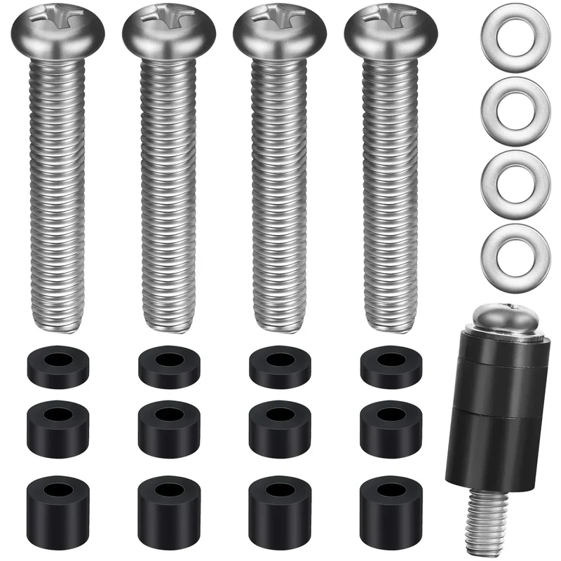 BiQnOeC M8 Screws 13.5-45mm - Fits 41-85" VESA TVs Mounting