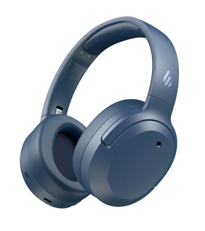 Edifier W820NB Plus Gen 2 Wireless Over-Ear Noise Cancelling Headphone, -49 dB ANC, LDAC Hi-Res Audio, 88H Playtime, Spatial Sound, Volume Guard, Bluetooth V6.1 & Multipoint, Fast Charge - Navy