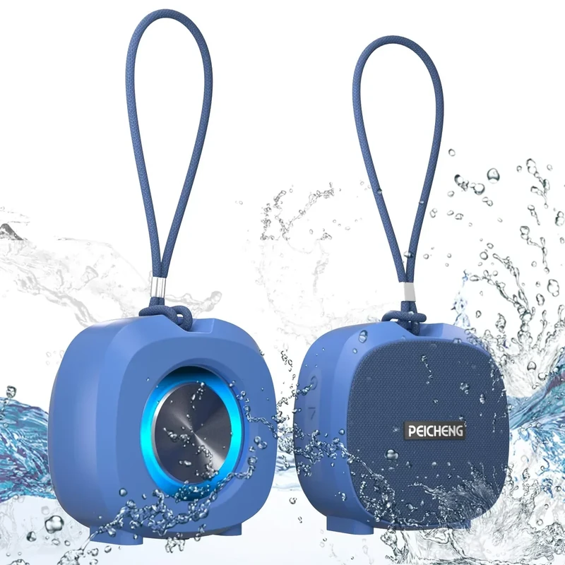 PEICHENG Bluetooth Speaker - IPX5 Waterproof, 10W Stereo, Dual Pair