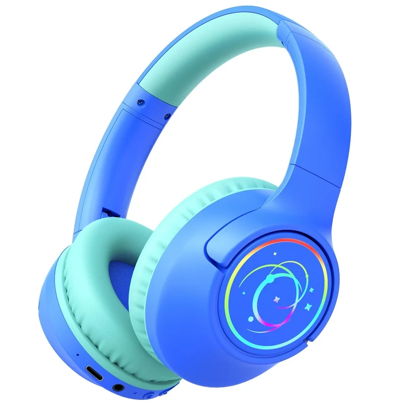 Botesy Sound Kids Bluetooth Headphones - 85h Playtime, Safe Volume