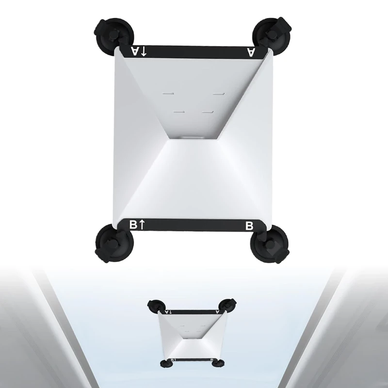 Qi propitious Starlink Mini Suction Cup Mount - Strong Grip for Car