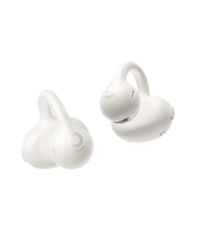 Baseus Bass BC1 Open Ear Earbuds Clip-On Headphones, Open-Ring Comfort with Tri-Curve Snug Clip, Powerful Sound with SuperBass, 4-Mic Clear Calls, IP55 Waterproof, 38H Playtime, Lightweight