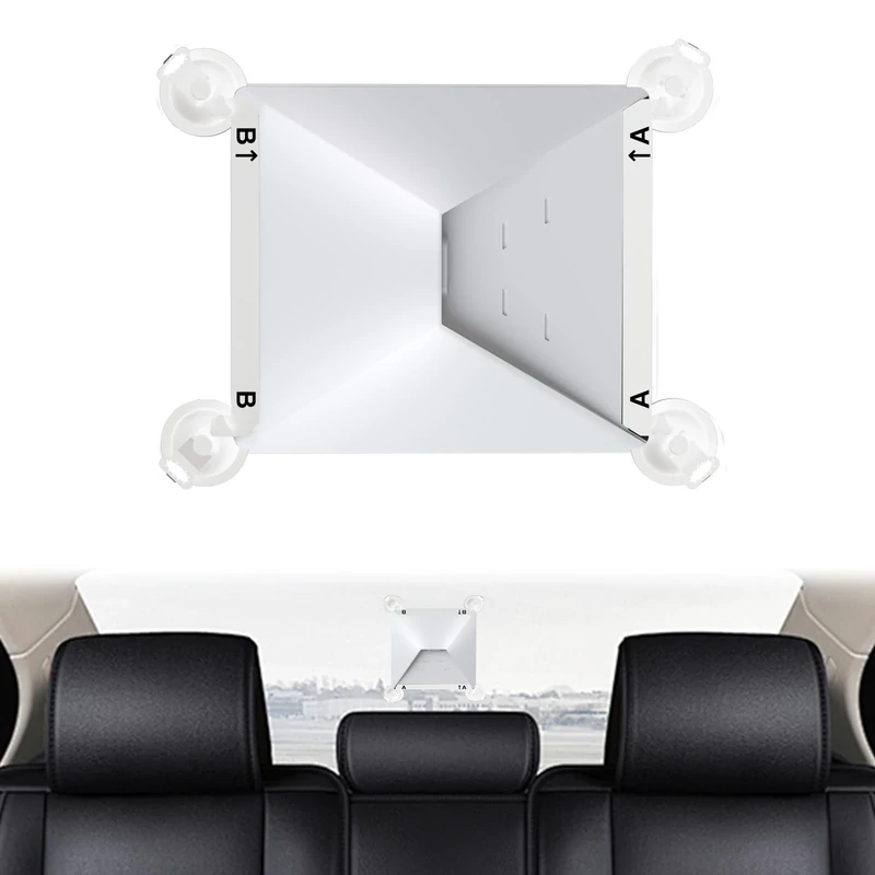 FIUTY for Starlink Mini Suction Cup Mount, Strong Suction Cup Mount for Starlink Mini Mounting on Windows, Sunroofs,RVs, Boats, and Road Trips (White)