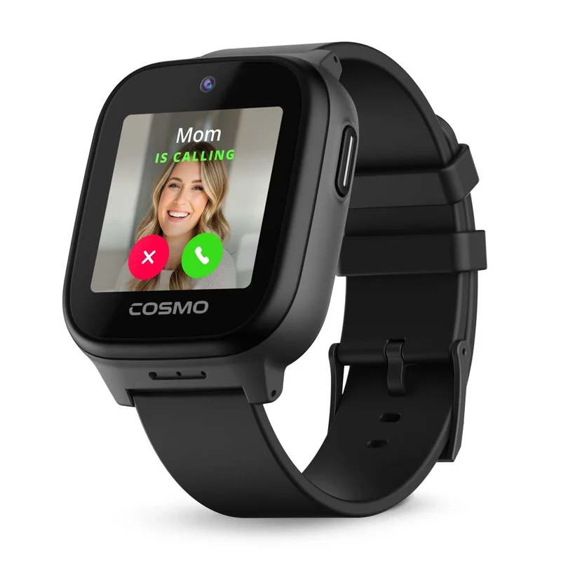 JrTrack 5 Kids Smart Watch by Cosmo - Real-Time GPS, Calls & SOS