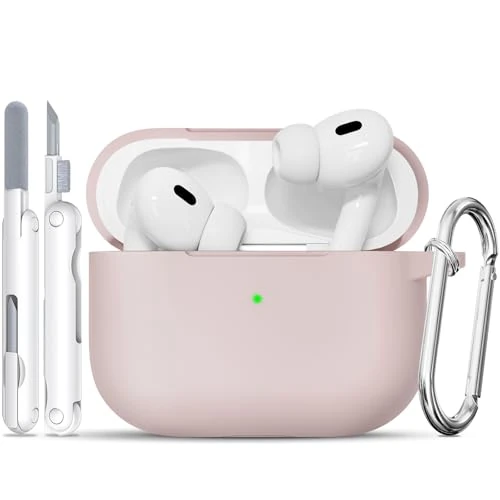 TNSNK AirPods Pro Case - Sandy Pink, Wireless Charging Compatible