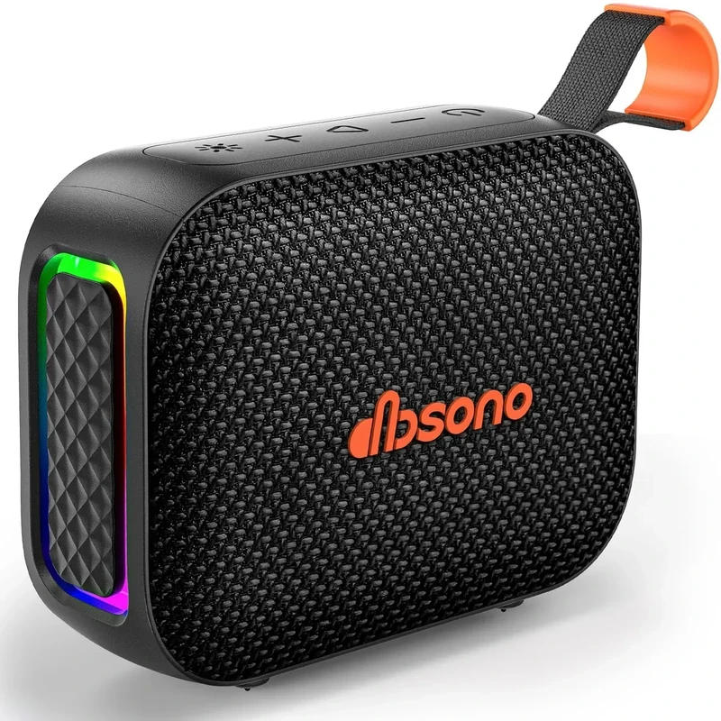dbsono Waterproof Bluetooth Speaker - IPX5, HD Sound, 24H Playtime, TWS